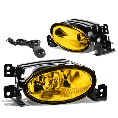 D-Motoring - Fog Lights - W / Switch - Amber Lens - Plug-n-Play - Pair - 06-08 Acura TSX - 1