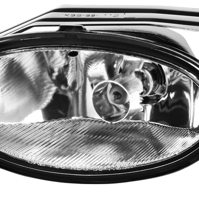 D-Motoring - Fog Lights - W / Switch - Clear Lens - Plug-n-Play - Pair - 06-08 Acura TSX - 2