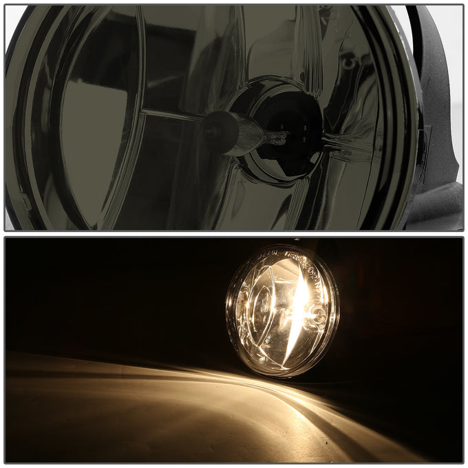 D-Motoring - Fog Lights - W / Switch - Smoked Lens - Plug-n-Play - Pair - 03-05 Dodge Neon - 2