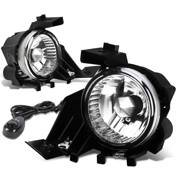 D-Motoring - Fog Lights - W / Switch - Clear Lens - Plug-n-Play - Pair - Subaru Impreza / Impreza WRX - 1
