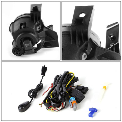D-Motoring - Fog Lights - W / Switch - Clear Lens - Plug-n-Play - Pair - Subaru Impreza / Impreza WRX - 4