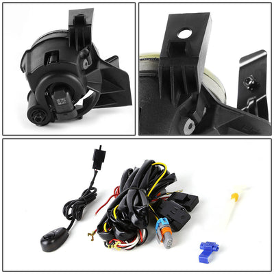 D-Motoring - Fog Lights - W / Switch - Smoked Lens - Plug-n-Play - Pair - Subaru Impreza / Impreza WRX - 4