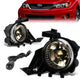Smoked Lens Fog Lights w/ Switch + Wiring Harness <br>08-11 Subaru Impreza WRX