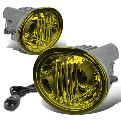 D-Motoring - Fog Lights - W / Switch - Amber Lens - Plug-n-Play - Pair - Toyota Matrix / TC / Pontiac Vibe - 1