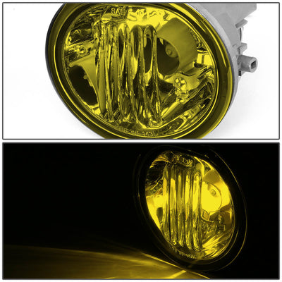 D-Motoring - Fog Lights - W / Switch - Amber Lens - Plug-n-Play - Pair - Toyota Matrix / TC / Pontiac Vibe - 2