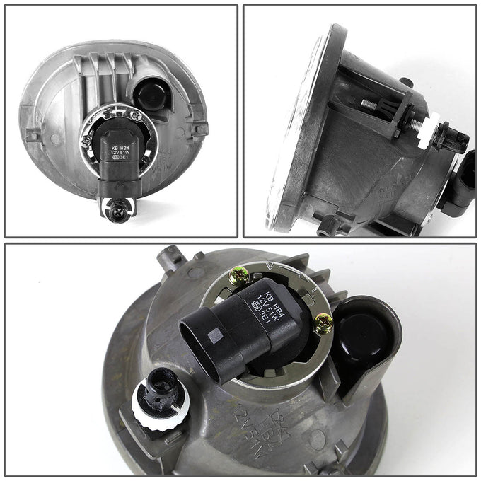 D-Motoring - Fog Lights - W / Switch - Amber Lens - Plug-n-Play - Pair - Toyota Matrix / TC / Pontiac Vibe - 3