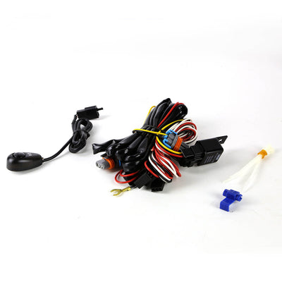 D-Motoring - Fog Lights - W / Switch - Amber Lens - Plug-n-Play - Pair - Toyota Matrix / TC / Pontiac Vibe - 4