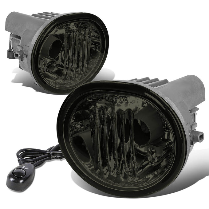 D-Motoring - Fog Lights - W / Switch - Smoked Lens - Plug-n-Play - Pair - Toyota Matrix / TC / Pontiac Vibe - 1