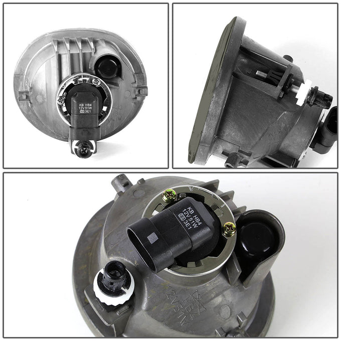 D-Motoring - Fog Lights - W / Switch - Smoked Lens - Plug-n-Play - Pair - Toyota Matrix / TC / Pontiac Vibe - 3