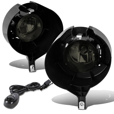 D-Motoring - Fog Lights - W / Switch - Smoked Lens - Plug-n-Play - Pair - 05-15 Nissan Frontier - 1