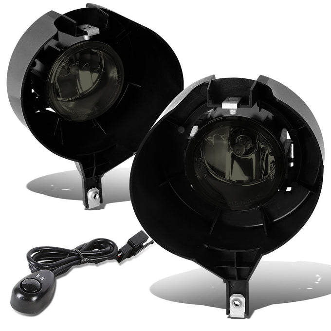 D-Motoring - Fog Lights - W / Switch - Smoked Lens - Plug-n-Play - Pair - 05-15 Nissan Frontier - 1