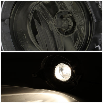 D-Motoring - Fog Lights - W / Switch - Smoked Lens - Plug-n-Play - Pair - 05-15 Nissan Frontier - 2