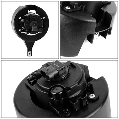 D-Motoring - Fog Lights - W / Switch - Smoked Lens - Plug-n-Play - Pair - 05-15 Nissan Frontier - 4