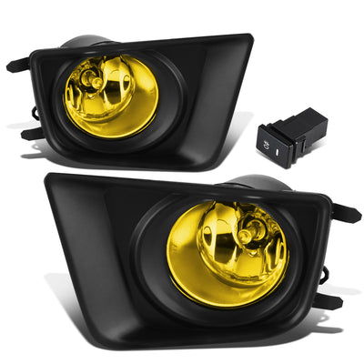 D-Motoring - Fog Lights - W / Switch - Amber Lens - Plug-n-Play - Pair - 12-15 Toyota Tacoma - 1