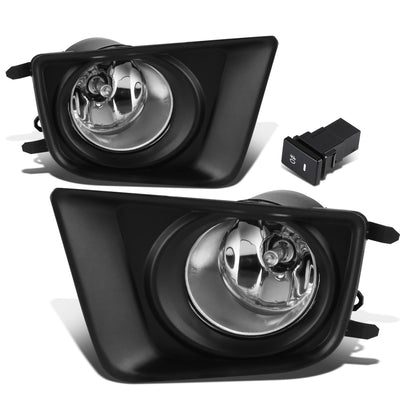 D-Motoring - Fog Lights - W / Switch - Clear Lens - Plug-n-Play - Pair - 12-15 Toyota Tacoma - 1