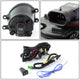 D-Motoring - Fog Lights - W / Switch - Smoked Lens - Plug-n-Play - Pair - 12-15 Toyota Tacoma - 4