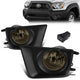 Smoked Lens Fog Lights w/ Switch + Wiring Harness <br>12-15 Toyota Tacoma