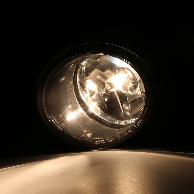 D-Motoring - Fog Lights - W / Switch - Clear Lens - Plug-n-Play - Pair - 10-11 Toyota Camry XV40 - 2