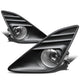D-Motoring - Fog Lights - W / Switch - Clear Lens - Plug-n-Play - Pair - 12-14 Toyota Camry XV50 - 1