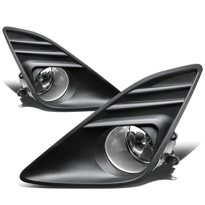D-Motoring - Fog Lights - W / Switch - Clear Lens - Plug-n-Play - Pair - 12-14 Toyota Camry XV50 - 1