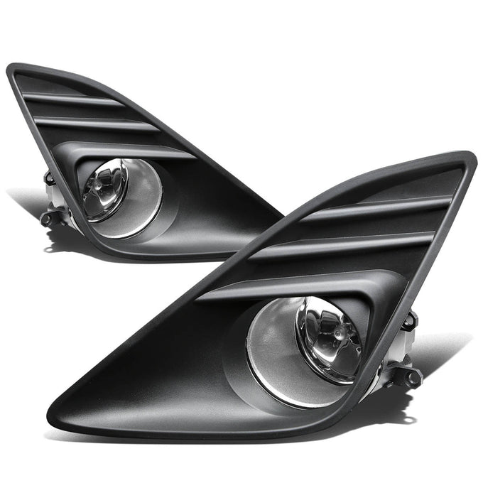 D-Motoring - Fog Lights - W / Switch - Clear Lens - Plug-n-Play - Pair - 12-14 Toyota Camry XV50 - 1