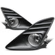 D-Motoring - Fog Lights - W / Switch - Clear Lens - Plug-n-Play - Pair - 12-14 Toyota Camry XV50 - 1