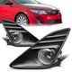 Clear Lens Fog Lights w/ Switch + Wiring Harness <br>12-14 Toyota Camry XV50