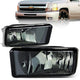 Smoked Lens Fog Lights w/ Bulbs <br>07-15 Chevy Silverado / GMC Sierra 1500-3500HD