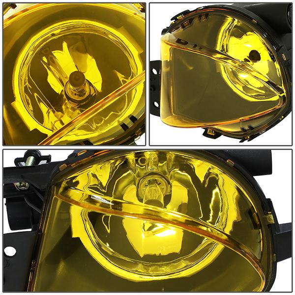 Amber Lens Fog Lights w/ Bulbs <br>2006 BMW 325I 325XI 330I 330XI, 07-08 328I 328XI