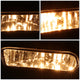 Clear Lens Fog Lights w/ Bulbs <br>99-06 Chevy Silverado / Suburban 1500-3500 Tahoe