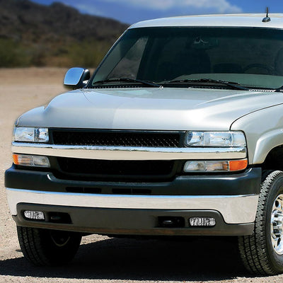 Clear Lens Fog Lights w/ Bulbs <br>99-06 Chevy Silverado / Suburban 1500-3500 Tahoe