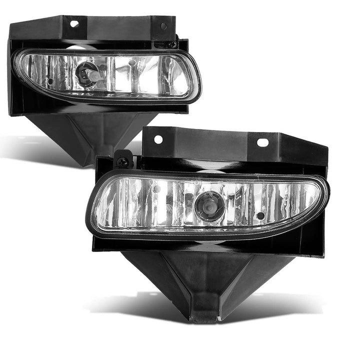 D-Motoring - Fog Lights - Clear Lens - Plug-n-Play - Pair - 99-04 Ford Mustang GT - 1