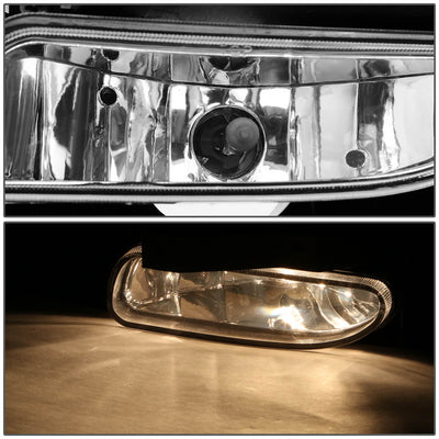 D-Motoring - Fog Lights - Clear Lens - Plug-n-Play - Pair - 99-04 Ford Mustang GT - 2