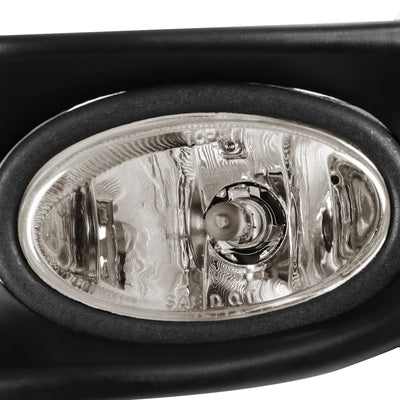 D-Motoring - Fog Lights - W / Switch - Smoked Lens - Plug-n-Play - Pair - 03-05 Honda Accord 4Dr Sedan - 3