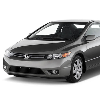 D-Motoring - Fog Lights - W / Switch - Clear Lens - Plug-n-Play - Pair - 06-08 Civic 2-Door Coupe - 5
