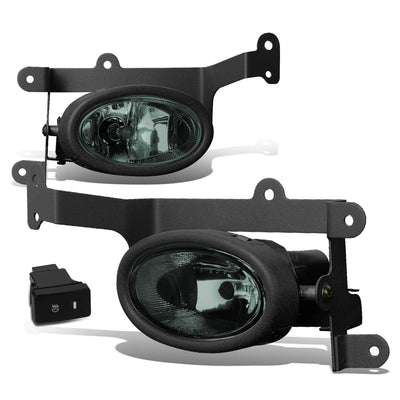 D-Motoring - Fog Lights - W / Switch - Smoked Lens - Plug-n-Play - Pair - 06-08 Civic 2-Door Coupe - 1