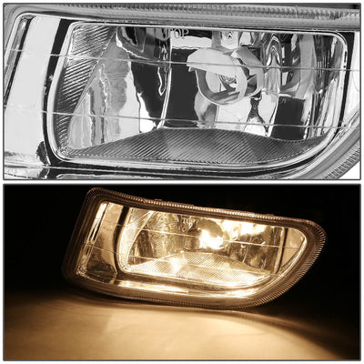 D-Motoring - Fog Lights - W / Switch - Clear Lens - Plug-n-Play - Pair - 99-04 Honda Odyssey - 2