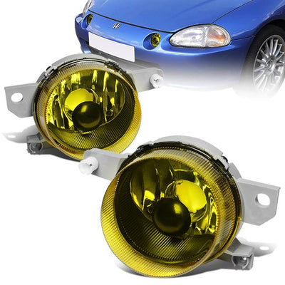 Amber Lens Fog Lights <br>93-95 Honda Civic Del Sol