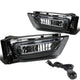 D-Motoring - Fog Lights - W / Switch - Clear Lens - Plug-n-Play - Pair - 13-14 Honda Accord 4Dr Sedan - 1