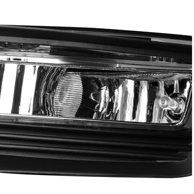 D-Motoring - Fog Lights - W / Switch - Clear Lens - Plug-n-Play - Pair - 13-14 Honda Accord 4Dr Sedan - 3
