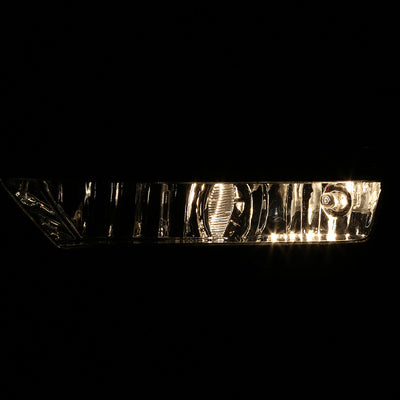 D-Motoring - Fog Lights - W / Switch - Clear Lens - Plug-n-Play - Pair - 13-14 Honda Accord 4Dr Sedan - 2