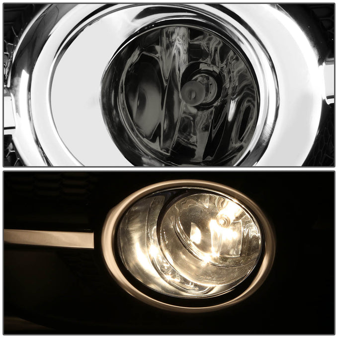 D-Motoring - Fog Lights - W / Switch - Smoked Lens - Plug-n-Play - Pair - 12-14 Honda CR-V - 2