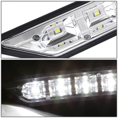 D-Motoring - Fog Lights - LED DRL - Clear Lens - Plug-n-Play - Pair - 11-14 Hyundai Sonata - 2