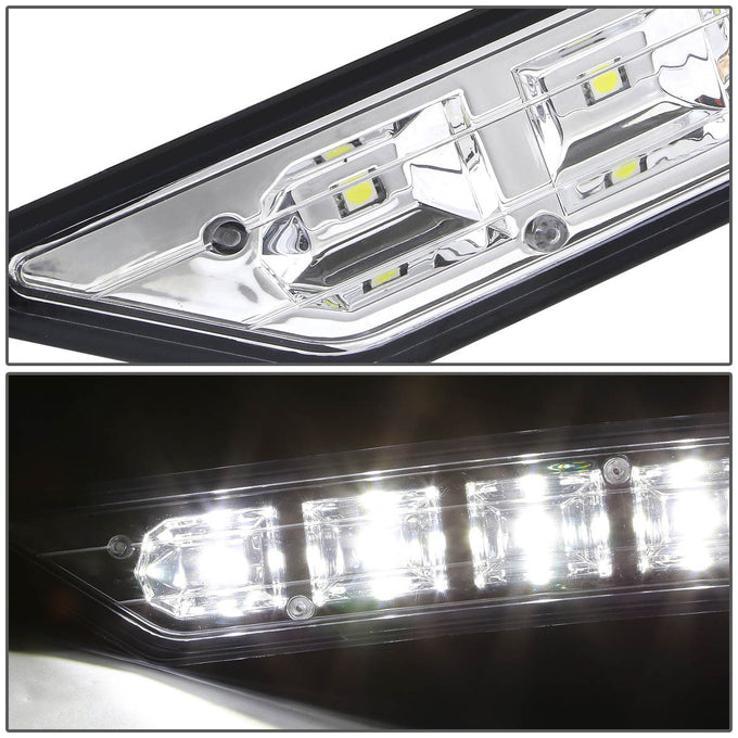 D-Motoring - Fog Lights - LED DRL - Clear Lens - Plug-n-Play - Pair - 11-14 Hyundai Sonata - 2