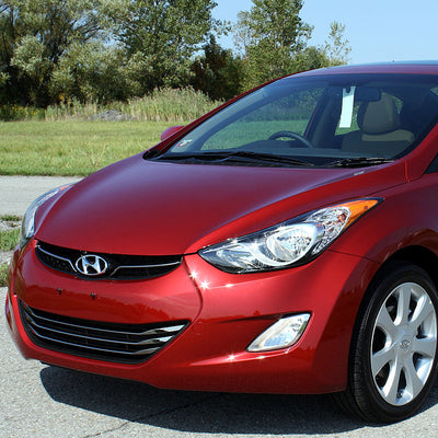 D-Motoring - Fog Lights - W / Switch - Clear Lens - Plug-n-Play - Pair - 11-13 Hyundai Elantra 4-Door Sedan - 5