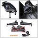 D-Motoring - Fog Lights - W / Switch - Smoked Lens - Plug-n-Play - Pair - 11-13 Hyundai Elantra 4-Door - 4