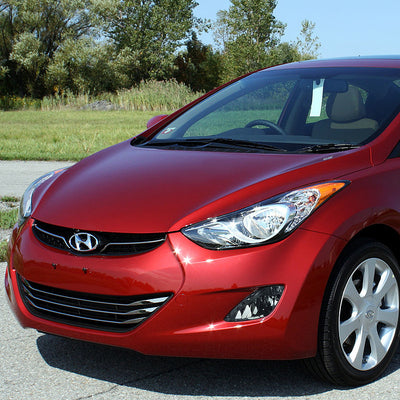D-Motoring - Fog Lights - W / Switch - Smoked Lens - Plug-n-Play - Pair - 11-13 Hyundai Elantra 4-Door - 5