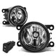 D-Motoring - Fog Lights - W / Switch - Clear Lens - Plug-n-Play - Pair - Suzuki Grand Vitara Models / SX4 4Dr Sedan - 1