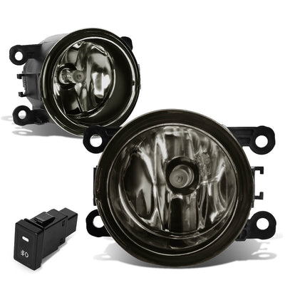 D-Motoring - Fog Lights - W / Switch - Smoked Lens - Plug-n-Play - Pair - Suzuki Grand Vitara Models / SX4 4Dr Sedan - 1