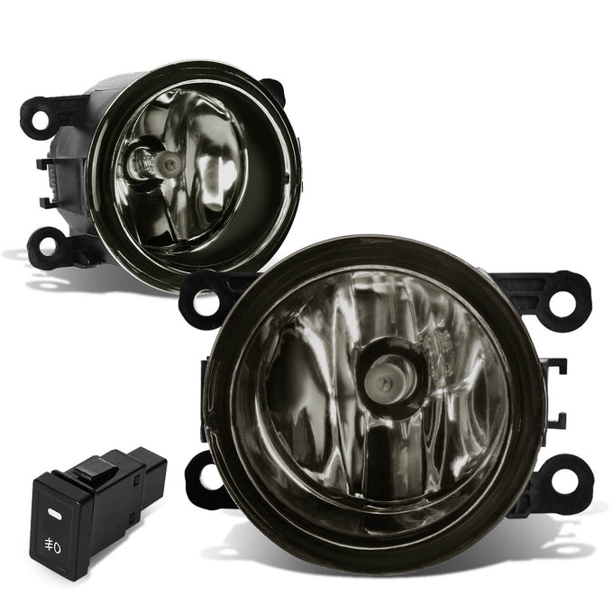 D-Motoring - Fog Lights - W / Switch - Smoked Lens - Plug-n-Play - Pair - Suzuki Grand Vitara Models / SX4 4Dr Sedan - 1